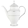 Lenox Apropos Platinum-Banded Bone China Coffeepot