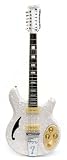 Italia Rimini 12-string Electric Guitar - White Pearloid