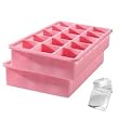 Tovolo Perfect Cube Ice Trays - Set of 2 - Pink