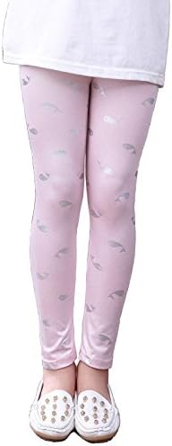Beloved Lucia Girls Spring and Autumn Skinny Flower Leggings