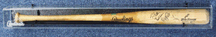 Full Size Baseball Bat Display Case with Engraved MLB Team Logo