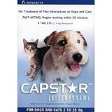 Capstar 6pk for Cat/Dog under 25 pounds