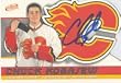 Chuck Kobasew, Calgary Flames, 2004 McDonald's Atomic Hockey Autographed Card