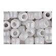 White Pearl Crow Beads Pony Beads
