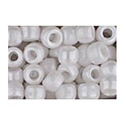 White Pearl Crow Beads Pony Beads