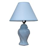 Image of Ore International 15 Ceramic Accent Table Lamp - B...