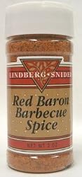 Lindberg-Snider Red Baron Barbecue Spice 3oz.