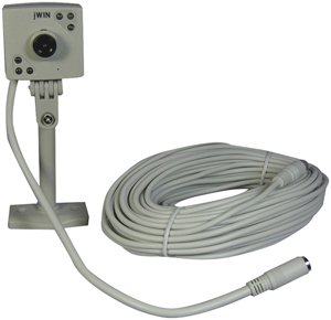Jwin JV-AC51 B/W Infrared Camera for CCTV with 60-foot Cable