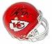 Christian Okoye Kansas City Chiefs Autographed Mini Helmet