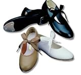 Danshuz Ladies` Economy Tie Tap Shoes