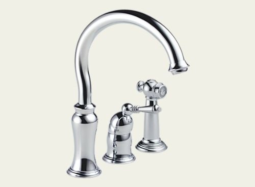 Brizo 61301-PC136 Stratford Single Handle Kitchen Faucet with Spray – Chrome