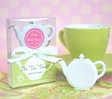 It's Tea Time! Teapot Tape Measure - Baby Shower Gifts & Wedding Favors (Set of 48)