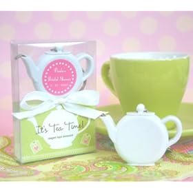  Its Tea Time! Teapot Tape Measure - Baby Shower Gifts & Wedding Favors