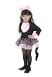 Charades Toddler Adorable Miss Pretty Kitty Costume (Shoes/Makeup/Tights Not Included)