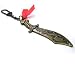 The Brass Sword Keychain  4.5 Personal Feng Shui Enhancer for Career Luck