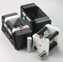 PowerBlock Personal Trainer Adjustable 2.5 to 50-Pounds per Dumbbell Set