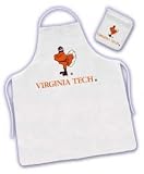 Virginia Tech Hokies Tailgate Barbecue (BBQ) Grilling Apron/Mitt Set NCAA