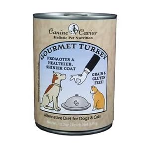 Canine Caviar Gourmet Turkey All Meat Diet for Dogs and Cats