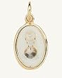Gold Plated Religious Medal - Holy Spirit