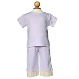 Lilac Tee & Straight Pant by Bossy Baby