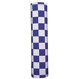 Big Blue and White Check Neckerchief Size: 36 x 25