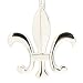 Finders Key Purse Fleur De Lis Keychain