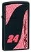 The NASCAR® driver lighter from Zippo® is decorated in the team colors and designed with a high-polish chrome finish. This high-quality lighter is designed with the driver's pad printed graphics on the front.