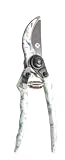 Esschert Design USA Herb Print Galvanized Garden Hand Pruner