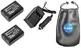 ValuePack (2 Count): Digital Replacement Battery PLUS Mini Battery Travel C ....