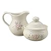 Pfaltzgraff Tea Rose Sugar and Creamer Set
