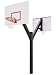 First Team Legend Playground Dual In-Ground Basketball Hoop with 60 Inch Steel Backboard