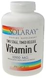 Solaray - Vitamin C, 1000 mg, 250 capsules