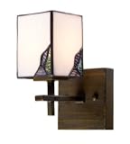 Landmark Blakesley Burnished Brass/bronze 1-Light Bath Bar