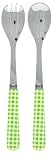 Sabre - Vichy - Service à Salade - Vert Jardin - Inox - 18/10