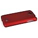 LG Transpyre/ Tribute Protective Rubberized Hard Case - Anti-Slip Matte Rubber Material [Slim and Perfect Fitting LG Transpyre/ Tribute (2014) Case] [Red]