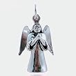 Sterling Silver Praying Angel Charm or Pendant, #11446