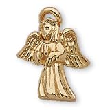 The Perfect 14K Yellow Gold Angel Pin - Small