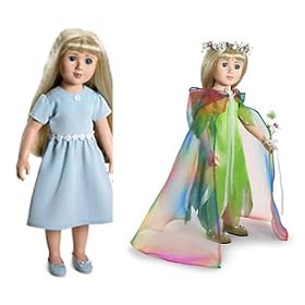 Isabella ~ 18 Doll and Fairy Doll Outfit and Cloak, Perfect Birthday gift Now at 50% off... by Fantasy Adventures Carpatina Dolls
