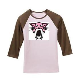 Snowgirl - 3 4 Shirt Arctic Cat Panther Snowmobile Snowboarding Shirt by SnowGirl