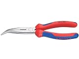 Knipex Flachrundzange Gew Pvc 200mm