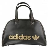 Adidas Adicolor Messenger Hand Bag - Brown/ Gold