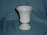 Milkglass Napco Footed Vase
