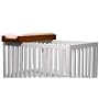 Hook-on the Crib Changing Station Walnut