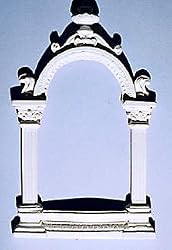Dollhouse Miniature Overmantle by Unique Miniatures