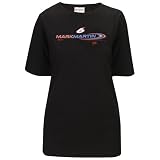  : Checkered Flag Mark Martin Ladies Scoop Neck Tee