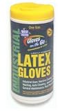 Latex Gloves on the Go in Cannister (50 ct) Mans size