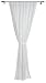 Umbra Cube 42 to 86-Inch Drapery Panel, White