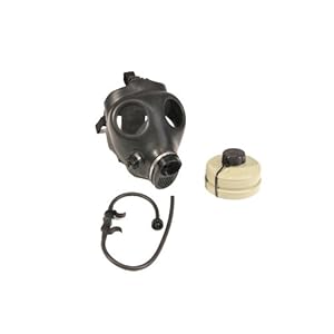 Israeli Civilian Gas Mask with NBC NATO Filter and Drinking Hydration Tube