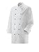 Chef Kochjacke Langarm Weiß inkl. 12 weißen Knöpfen Gr. 54