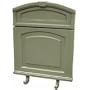 Suncast HHC150 Garden Hose Hanger with Storage Cabinet And 150-Foot-Hose Capacity
